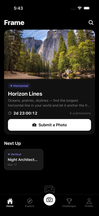 home page
